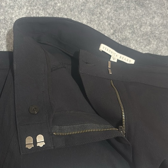 Veronica Beard Black Textured Pants - Picture 6 of 7